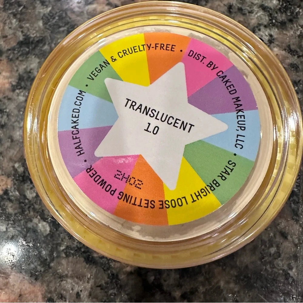Half Caked Star Bright Translucent Setting Powder NWT